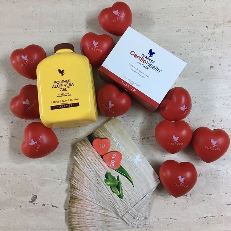 کاردیو هیلث به همراه ژل خالص آلوئه ورا فوراور